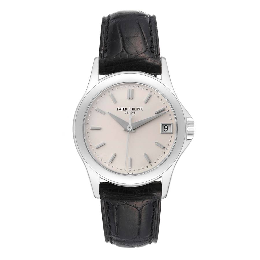 Patek Philippe Calatrava - 37 MM - White Gold - 5107G nyc watcher nyc watches