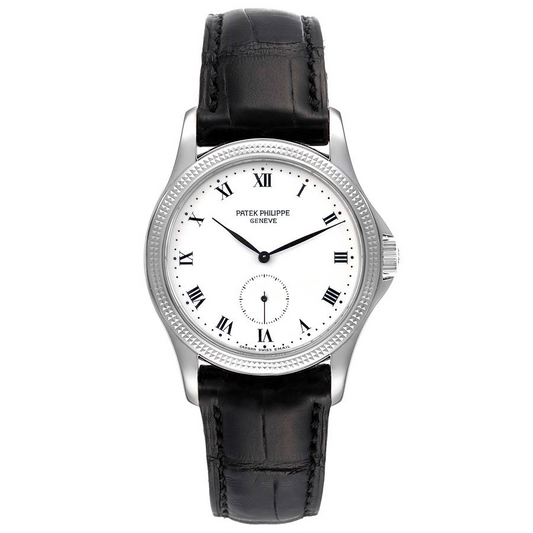 Patek Philippe Calatrava - 35 MM - White Gold - 5115G nyc watcher nyc watches