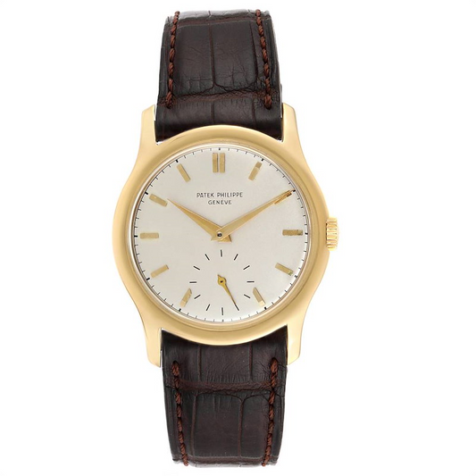 Patek Philippe  Calatrava Vintage -  35 MM - Yellow Gold - 2448J  nyc watcher nyc watches