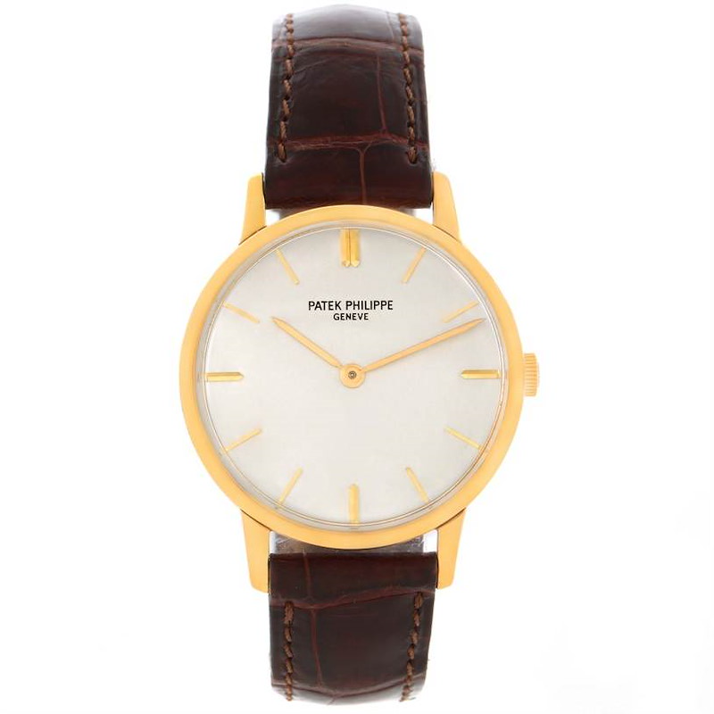 Patek Philippe Calatrava - 38 MM - Yellow Gold - 2599J  nyc watcher nyc watches