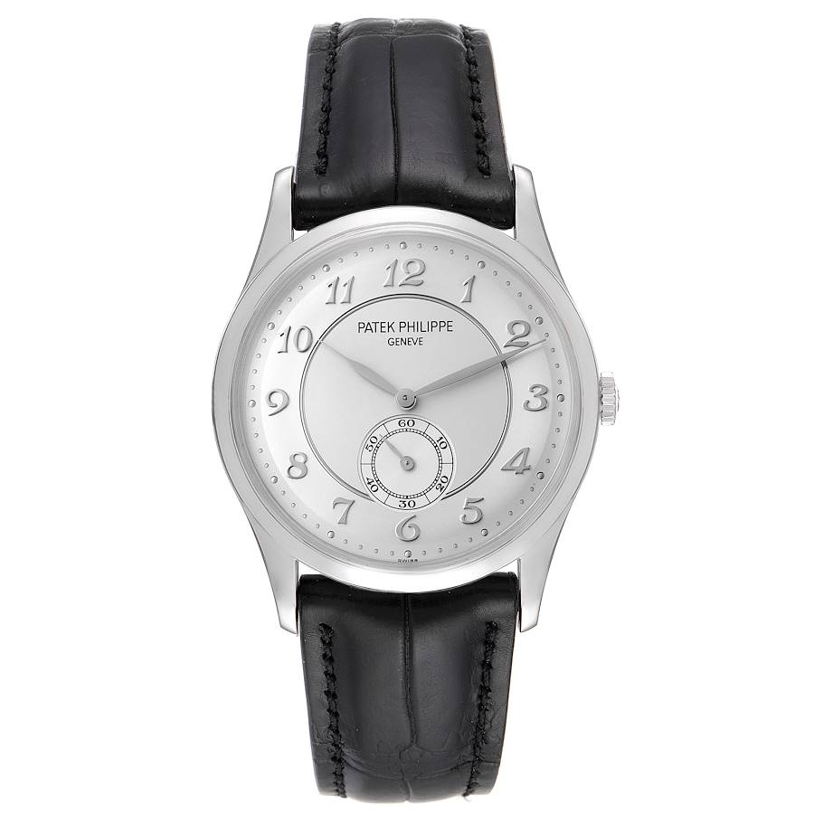 Patek Philippe Calatrava - 37 MM - Platinum - 5196P-001 nyc watcher nyc watches