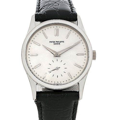 Patek Philippe Calatrava -  30.5 MM - White Gold - 3796G  nyc watcher nyc watches