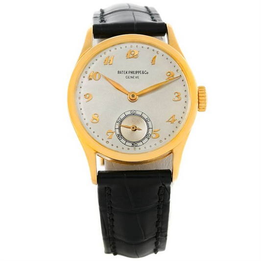Patek Philippe Calatrava - 30.5 MM - Yellow Gold - 2418J nyc watcher nyc watches