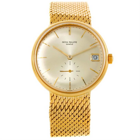 Patek Philippe  Calatrava - 33.5 MM - Yellow Gold - 3514/1J   nyc watcher nyc watches