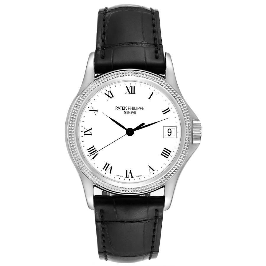 Patek Philippe Calatrava - 37 MM - White Gold - 5117G-001 nyc watcher nyc watches