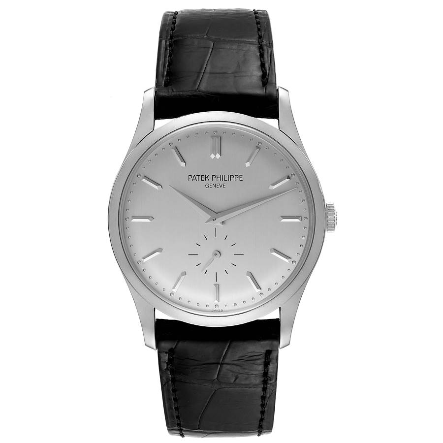 Patek Philippe  Calatrava - 37 MM - White Gold - 5196G nyc watcher nyc watches