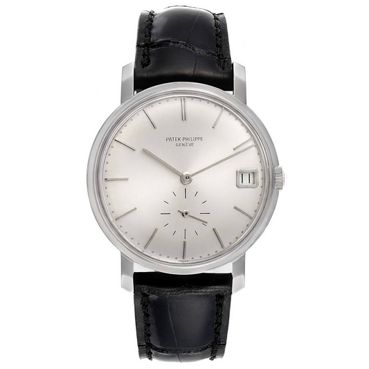 Patek Philippe Calatrava - 35 MM - White Gold - 3445G nyc watcher nyc watches