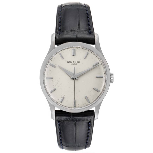 Patek Philippe Calatrava -  35.5 MM - White Gold - 570G nyc watcher nyc watches