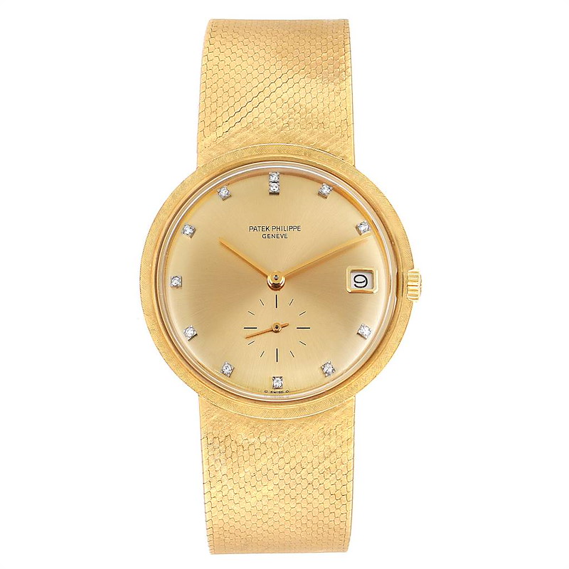Patek Philippe  Calatrava - 35 MM - Yellow Gold - 3445/1J  nyc watcher nyc watches