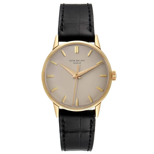 Patek Philippe  Calatrava -  34.5 MM - Yellow Gold - 3411J nyc watcher nyc watches