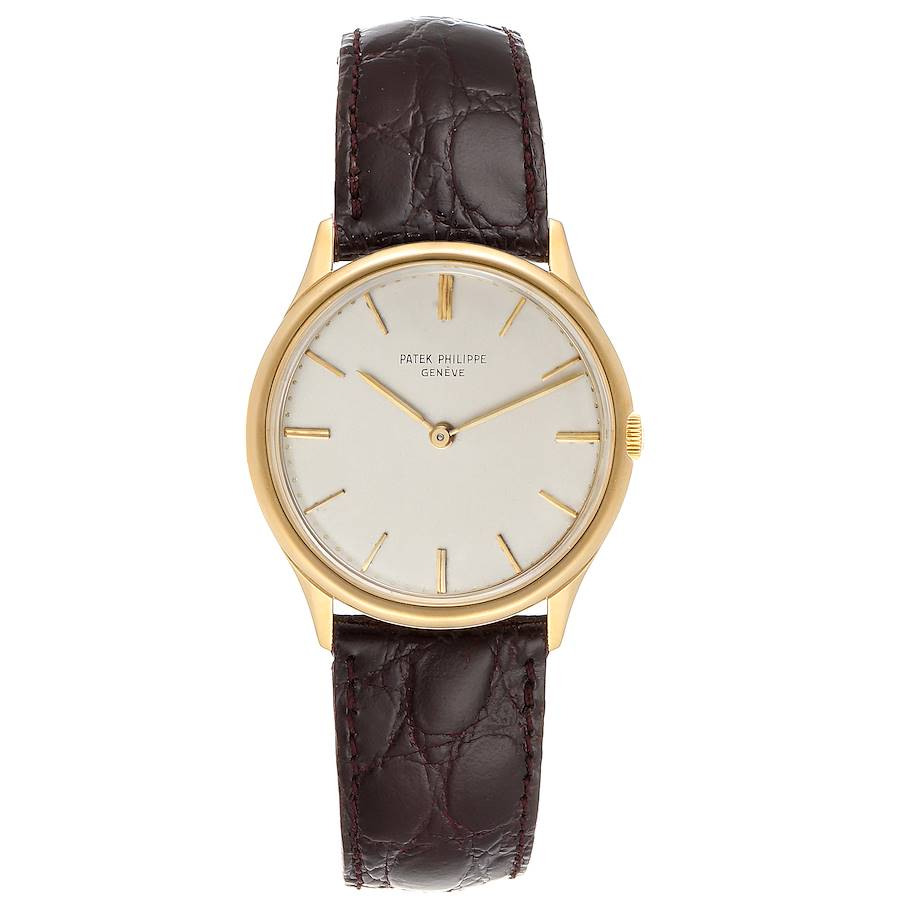 Patek Philippe Calatrava - 32 MM - Yellow Gold - 2588J nyc watcher nyc watches