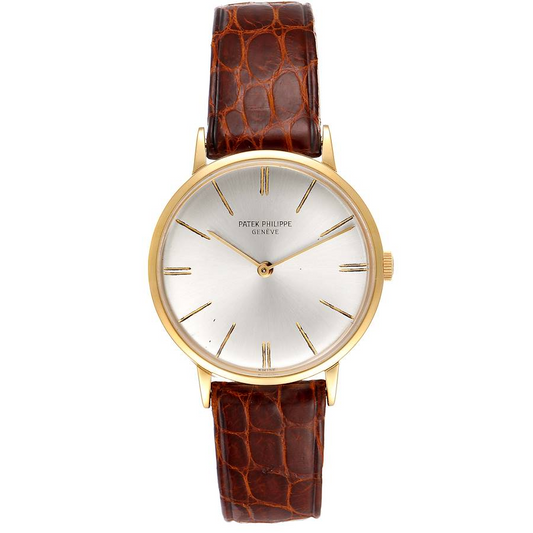 Patek Philippe Calatrava - 33 MM - Yellow Gold - 3468J  nyc watcher nyc watches