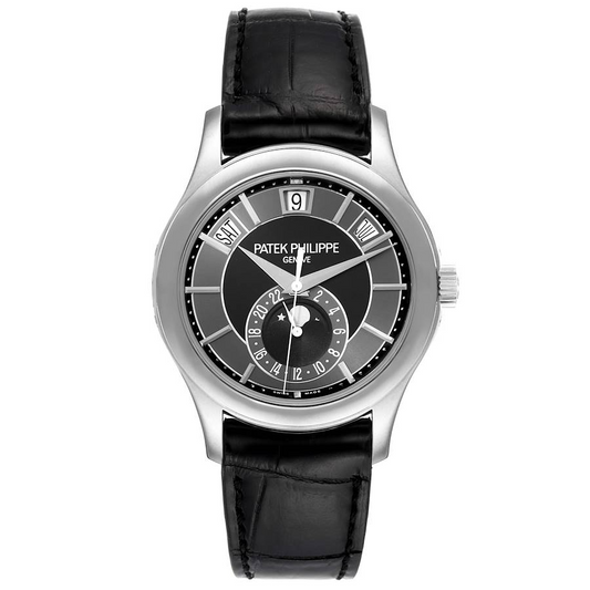 Patek Philippe Complications - Annual Calendar - 40 MM - White Gold - 5205G - 010 nyc watcher nyc watches