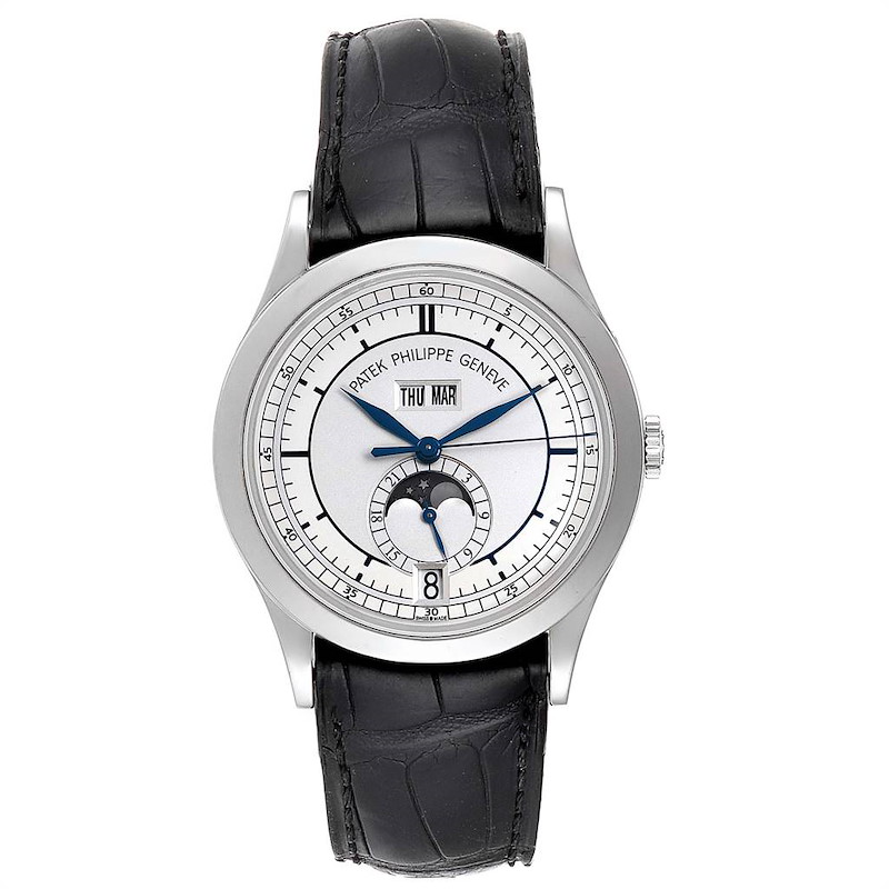 Patek Philippe Complications - Moonphase and Annual Calendar - 39 MM - White Gold - 5396G-001  nyc watcher nyc watches