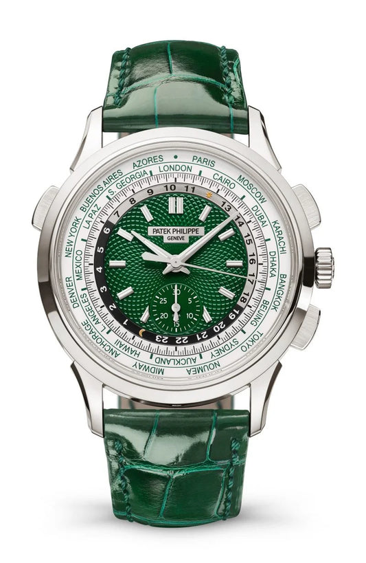 Patek Philippe Complications - Worl Time - 39.5 MM - Platinum - 5930P-001  nyc watcher nyc watches