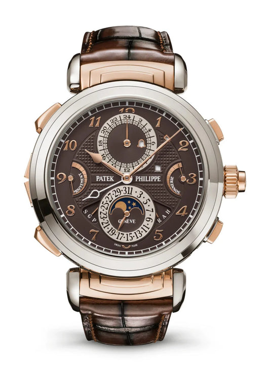 Patek Philippe Grand Complications - 47.7 MM - White gold and Rose Gold- 6300GR-001 nyc watcher nyc watches