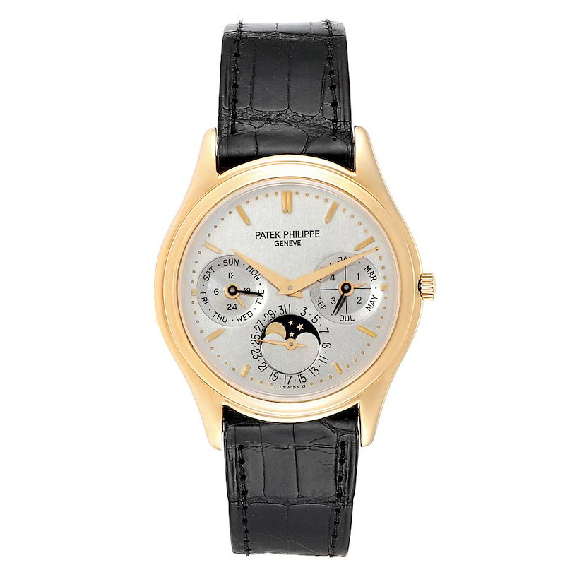 Patek Philippe Complications - Moonphase - Yellow Gold - 36 MM - 3940J  nyc watcher nyc watches