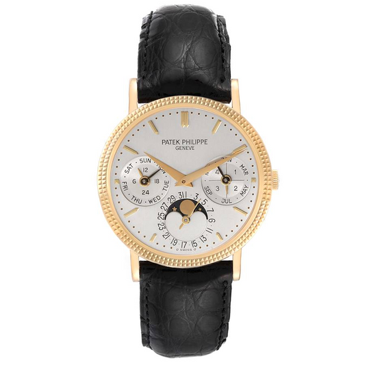 Patek Philippe Complications - Moonphase and Perpetual Calendar - 35 MM - Yellow Gold - 5039J nyc watcher nyc watches