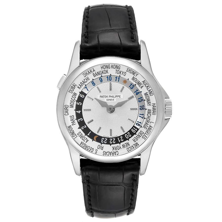 Patek Philippe Complications - World Time - 38 MM - White Gold - 5110G nyc watcher nyc watches