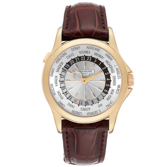 Patek Philippe Complications - World Time - 39.5 MM - Yellow Gold - 5130J nyc watcher nyc watches