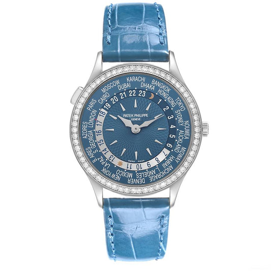 Patek Philippe Complications - World Time Hong Kong - 36 MM - White Gold - 7130G-014
