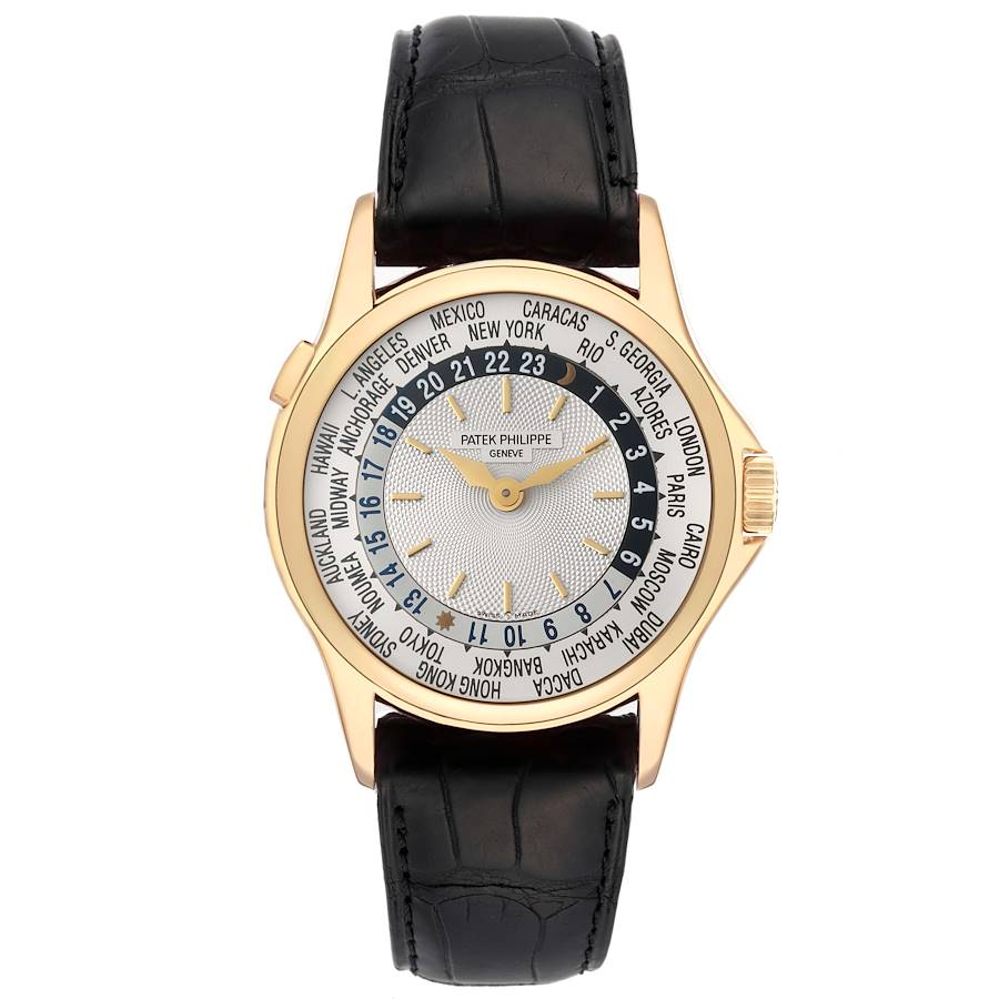 Patek Philippe Complications - World Time - 37 MM - Yellow Gold - 5110J nyc watcher nyc watches