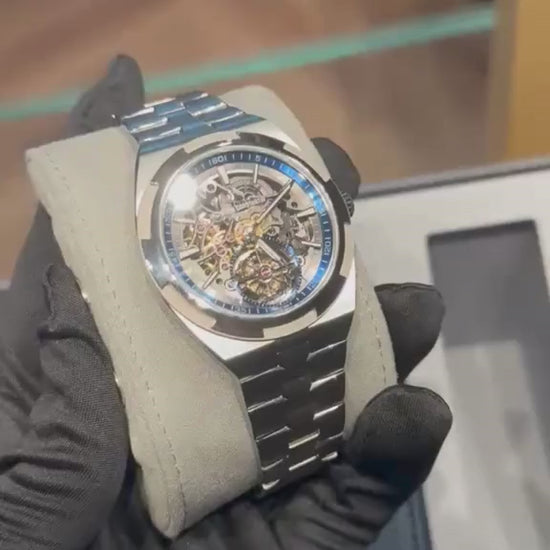 Vacheron Constantin - Overseas Tourbillon - 42.5 MM - Titanium - Skeleton Dial - 6000V/210T-B935