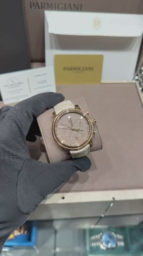 Parmigiani Fleurier Toric Chronograph Rattrapante - Limited Edition - 42.5 MM - Rose Gold - Natural Umber Dial - PFH951-2010001-300181-EN