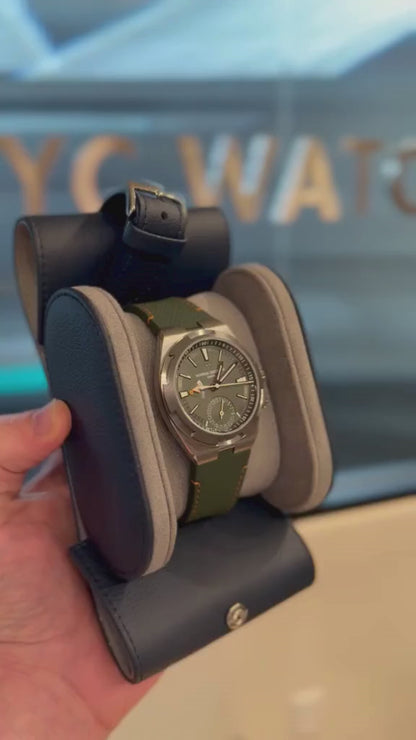 Vacheron Constantin Overseas Dual Time Cardinal Points - West - 41 MM - Titanium - Green Dial - 7930V/210T-H075