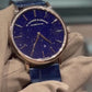 A.Lange & Söhne Saxonia Thin - 37 MM - White Gold - Blue Dial - 205.086