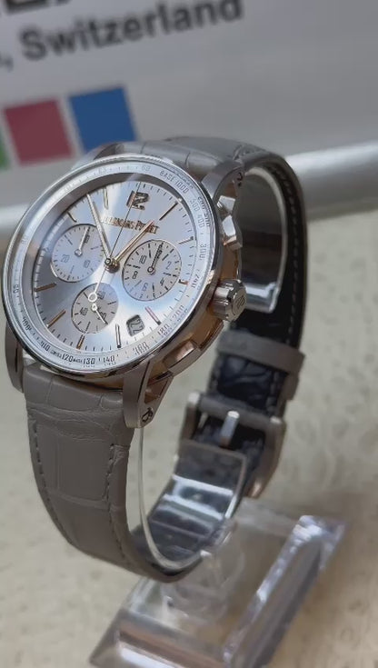 Audemars Piguet Code 11.59 Selfwinding Chronograph Pink and White Gold 41 MM - Grey Rubber Strap - Grey Lacquered Dial - 26393CR.OO.A008KB.01