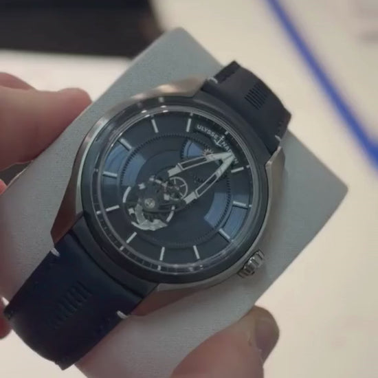 Ulysse Nardin Freak Titanium 43 MM - Blue Leather Strap - Blue Dial - 2303-270.1/03
