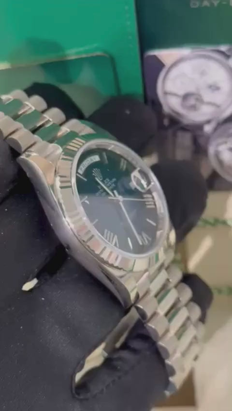 Rolex Day-Date - 40 MM - White Gold - Blue Ombré Dial - 228239-0076
