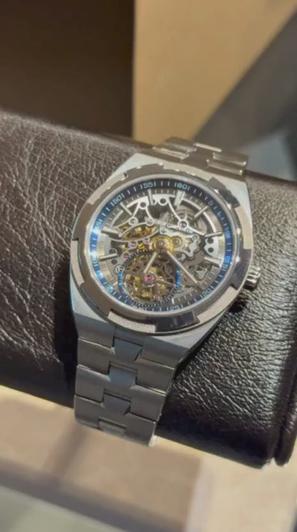Vacheron Constantin - Overseas Tourbillon - 42.5 MM - Titanium - Skeleton Dial - 6000V/210T-B935