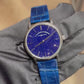 A.Lange & Söhne Saxonia Thin - 37 MM - White Gold - Blue Dial - 205.086