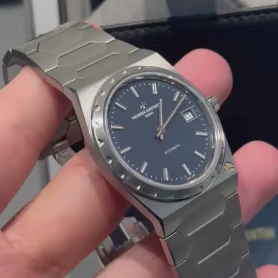 Vacheron Constantin Historiques 222 - Stainless Steel - 37 MM - Blue Dial - 4200H/222A-B934