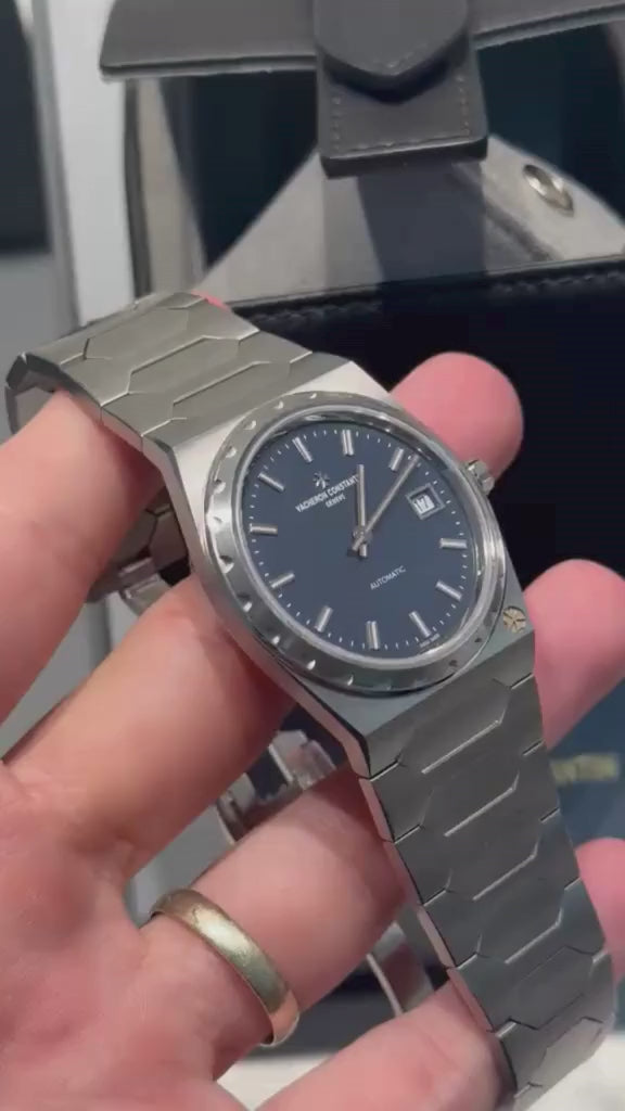 Vacheron Constantin Historiques 222 - Stainless Steel - 37 MM - Blue Dial - 4200H/222A-B934