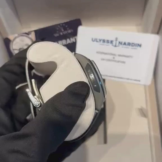 Ulysse Nardin Freak Titanium 43 MM - Blue Leather Strap - Blue Dial - 2303-270.1/03