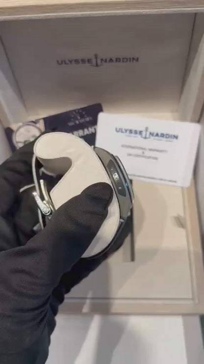 Ulysse Nardin Freak Titanium 43 MM - Blue Leather Strap - Blue Dial - 2303-270.1/03