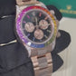 Rolex Rainbow Everose Gold Daytona Watch - 40 MM - Oyster Bracelet - Rainbow BlackMOP Dial Dial - 116595RBOW-0001