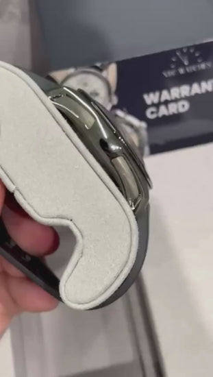 H. Moser & Cie Pioneer Centre Seconds Coated Stainless Steel 43 MM - Black Rubber Strap - Blue Dial - Black Rubber Strap 3200-1205