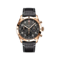 Breitling Classic AVI Rose Gold 42 MM - Black Calfskin Strap - Black Dial - R233801A1B1X1