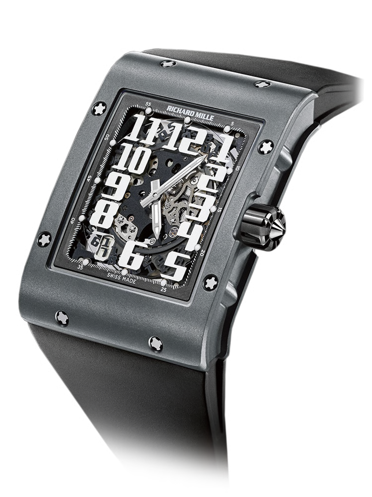 Richard Mille - Titanium DLC - Extra Flat - 50MM X 38MM - RM 016 TI DLC
