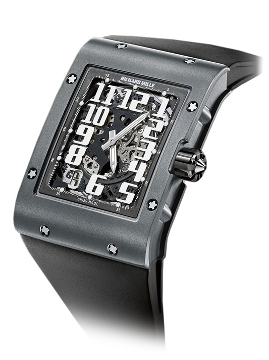 Richard Mille - Titanium DLC - Extra Flat - 50MM X 38MM - RM 016 TI DLC