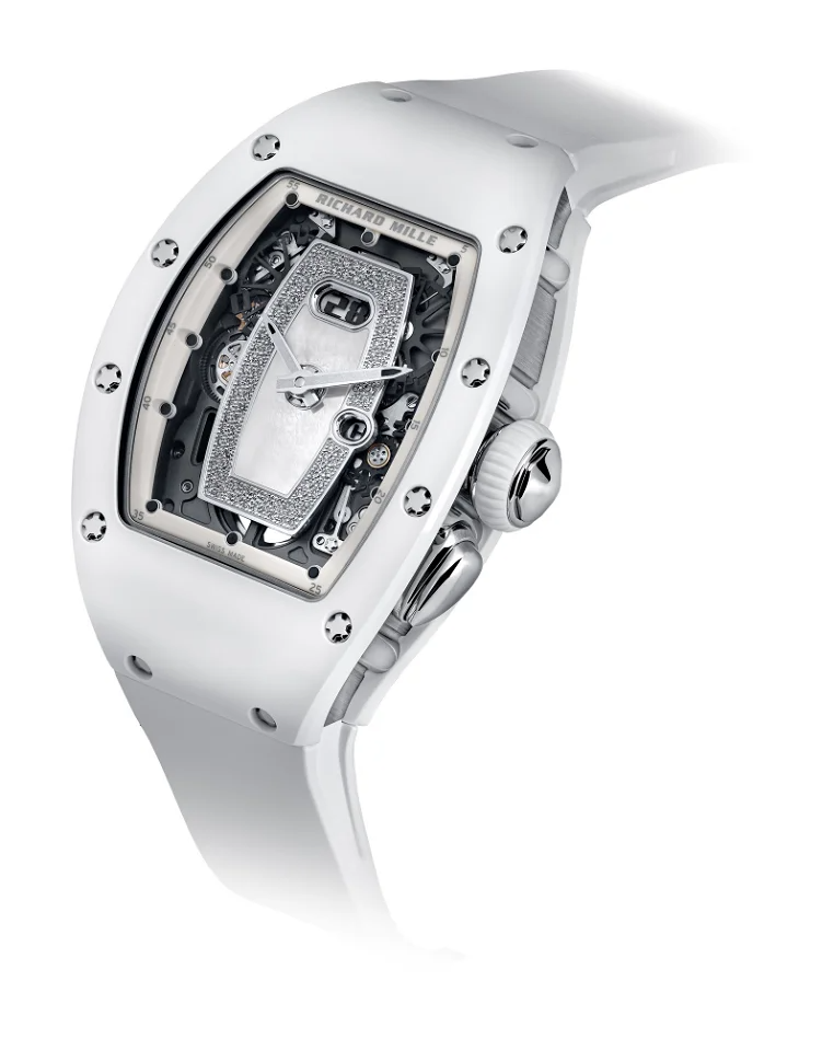 Richard Mille - Ceramic and White Gold - RM 037 Wh CR WG nyc watcher nyc watches