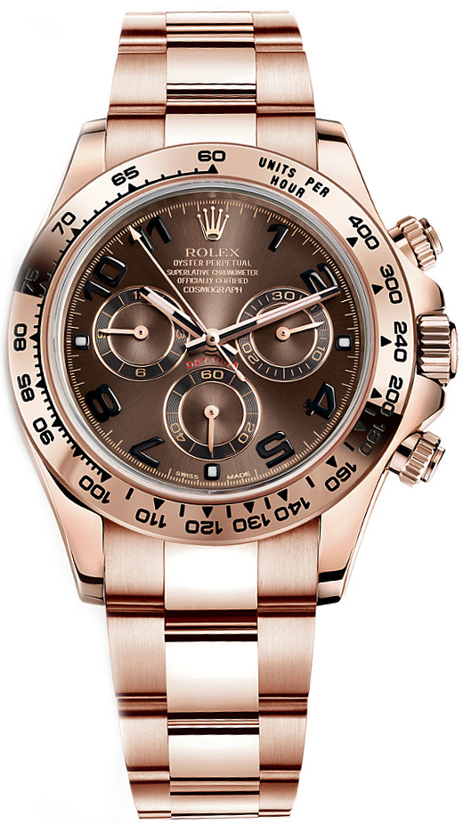 Rolex Cosmograph Daytona - 40 MM - Rose Gold - 116505-0004 nyc watcher nyc watches