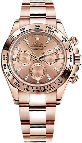 Rolex Rolex Cosmograph Daytona - 40 MM - Rose Gold - 116505-0017 nyc watcher nyc watches