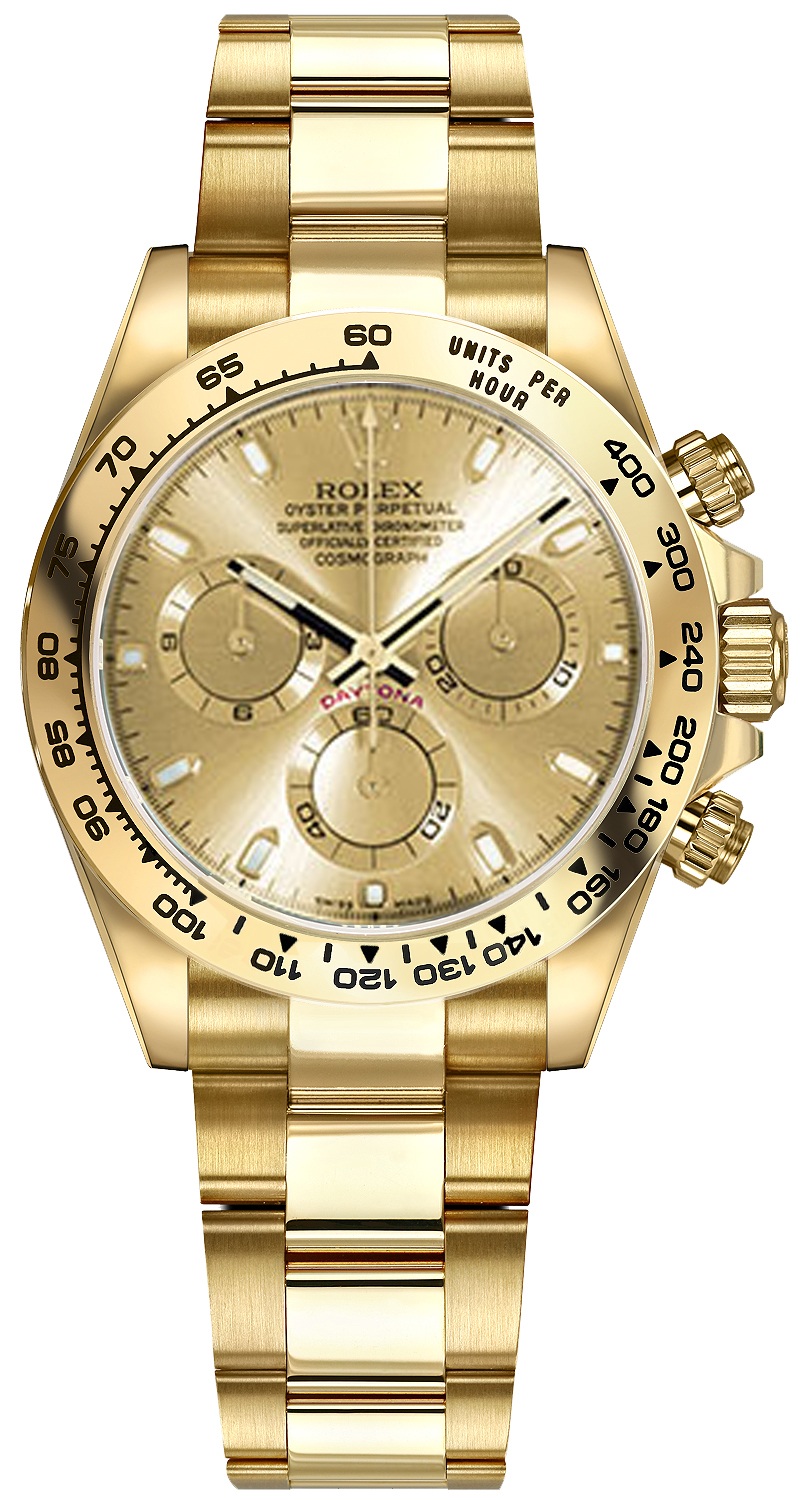 Rolex Cosmograph Daytona - 40 MM - Yellow Gold - 116508-0003 nyc watcher nyc watches