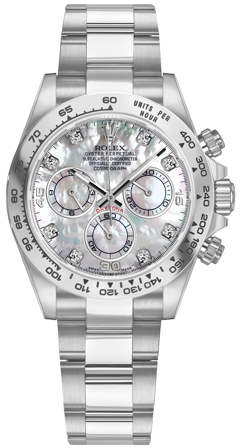 Rolex Cosmograph Daytona - 40 MM - White Gold - 116509-0064 nyc watcher nyc watches