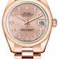 Rolex Datejust - Rose Gold - 31 MM - 178245F-0010 nyc watcher nyc watches